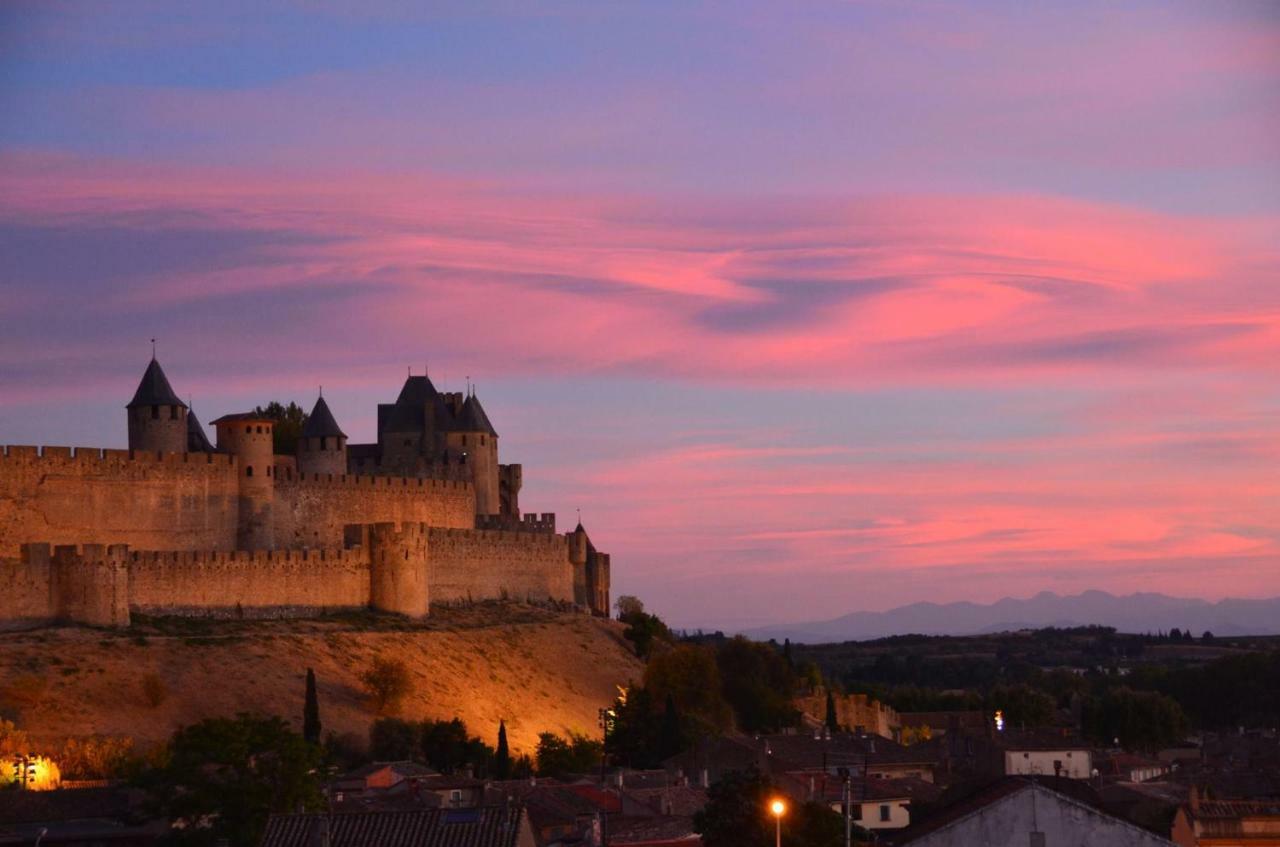 Jardin Du Petit Gatsby Leilighet Carcassonne Eksteriør bilde